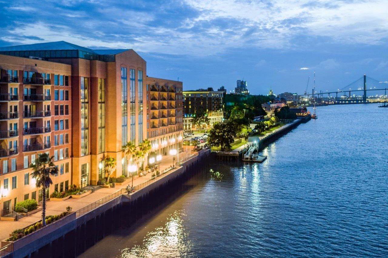 Hotel Marriott Savannah Riverfront Extérieur photo